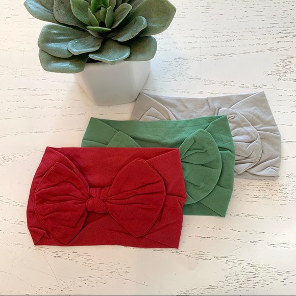 baby bling Other - Headbands🎄bundle